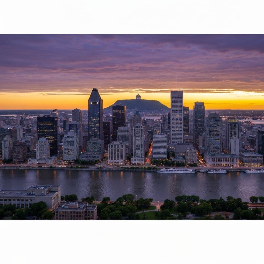 Montreal Skyline - Luxury Real Estate